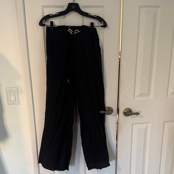 Cult Gaia Black Wide-Leg Pants - Picture 5 of 8